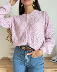 Cardigan Elodie rosa