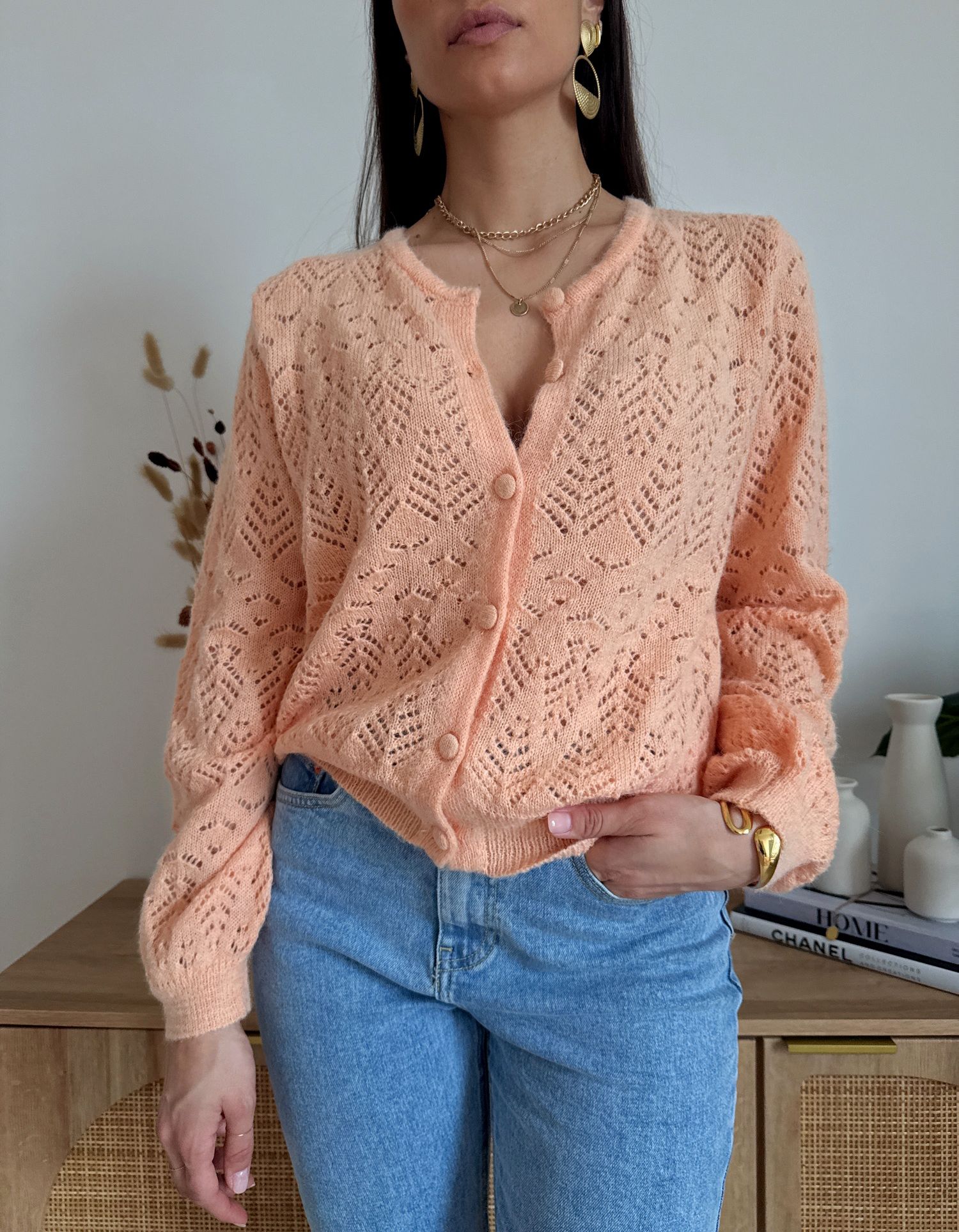 Cardigan Elodie Pesca