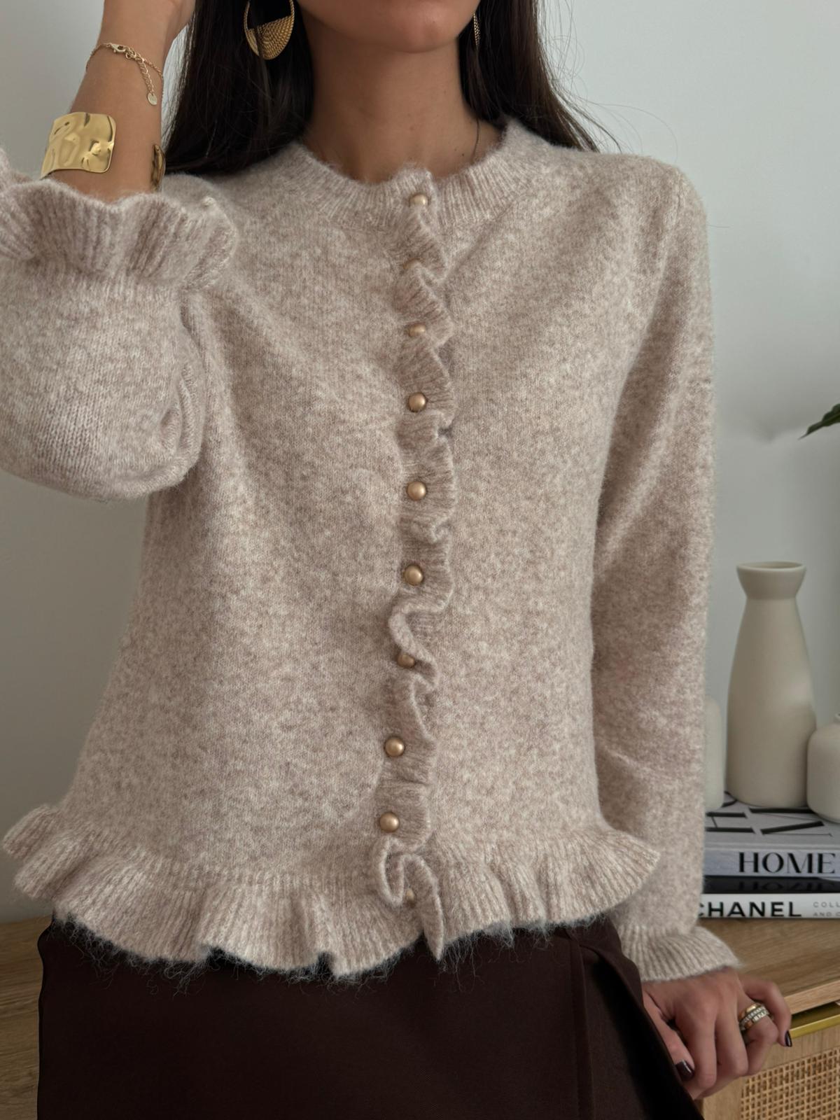Cardigan Flaur Beige * IN RIASSORTIMENTO