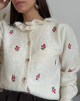 Cardigan Fluer de Laine