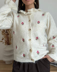 Cardigan Fluer de Laine
