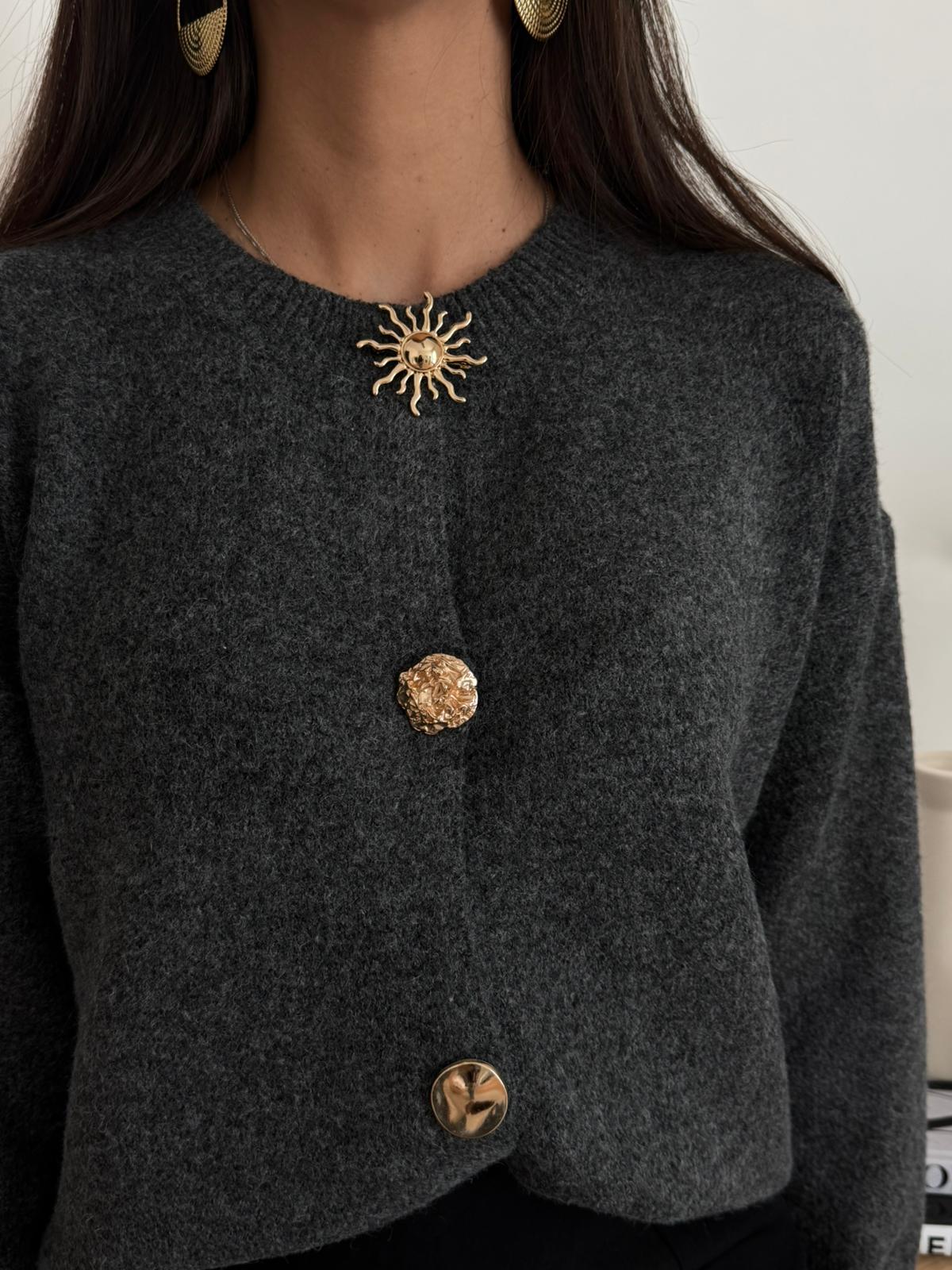 Cardigan Helia Grigio * IN RIASSORTIMENTO