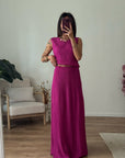 COORDINATO MEGAN MAGENTA
