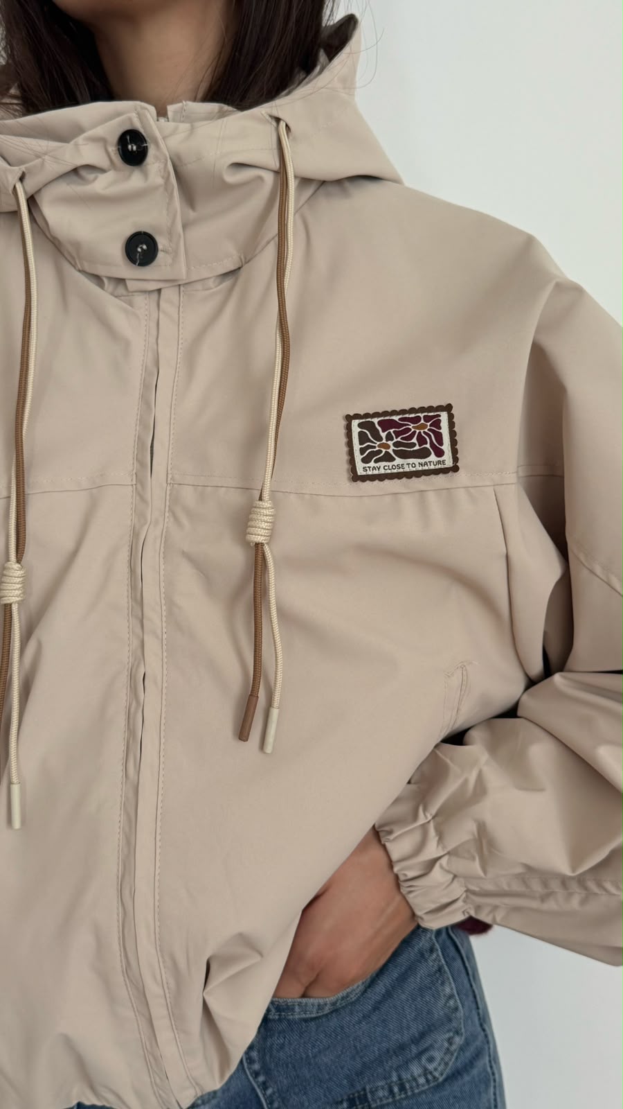 Giacca a Vento Yoan - beige sabbia - vista 7