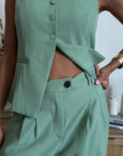 Pantalone Solea Verde Salvia * PRE ORDINE ATTIVO*