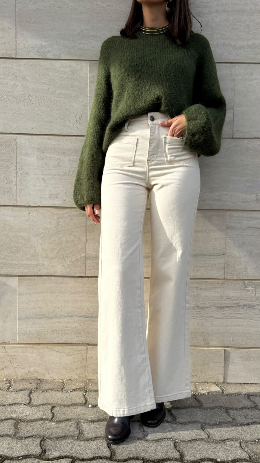 Jeans Liorè - beige - vista 7
