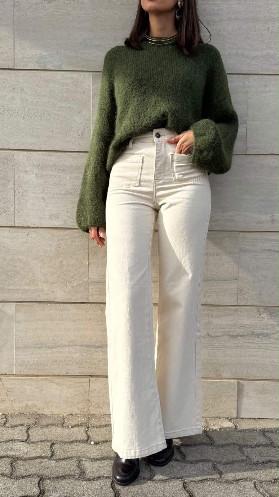 Jeans Liorè - beige - vista 4