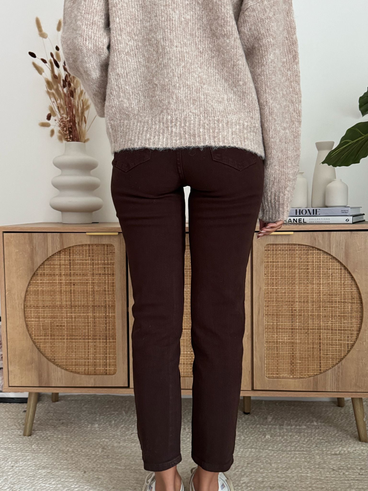 Jeans Ginevra Marrone CAPO IN PRE ORDINE * IN RIASSORTIMENTO