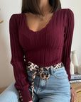 Maglia Marvy Bordeaux