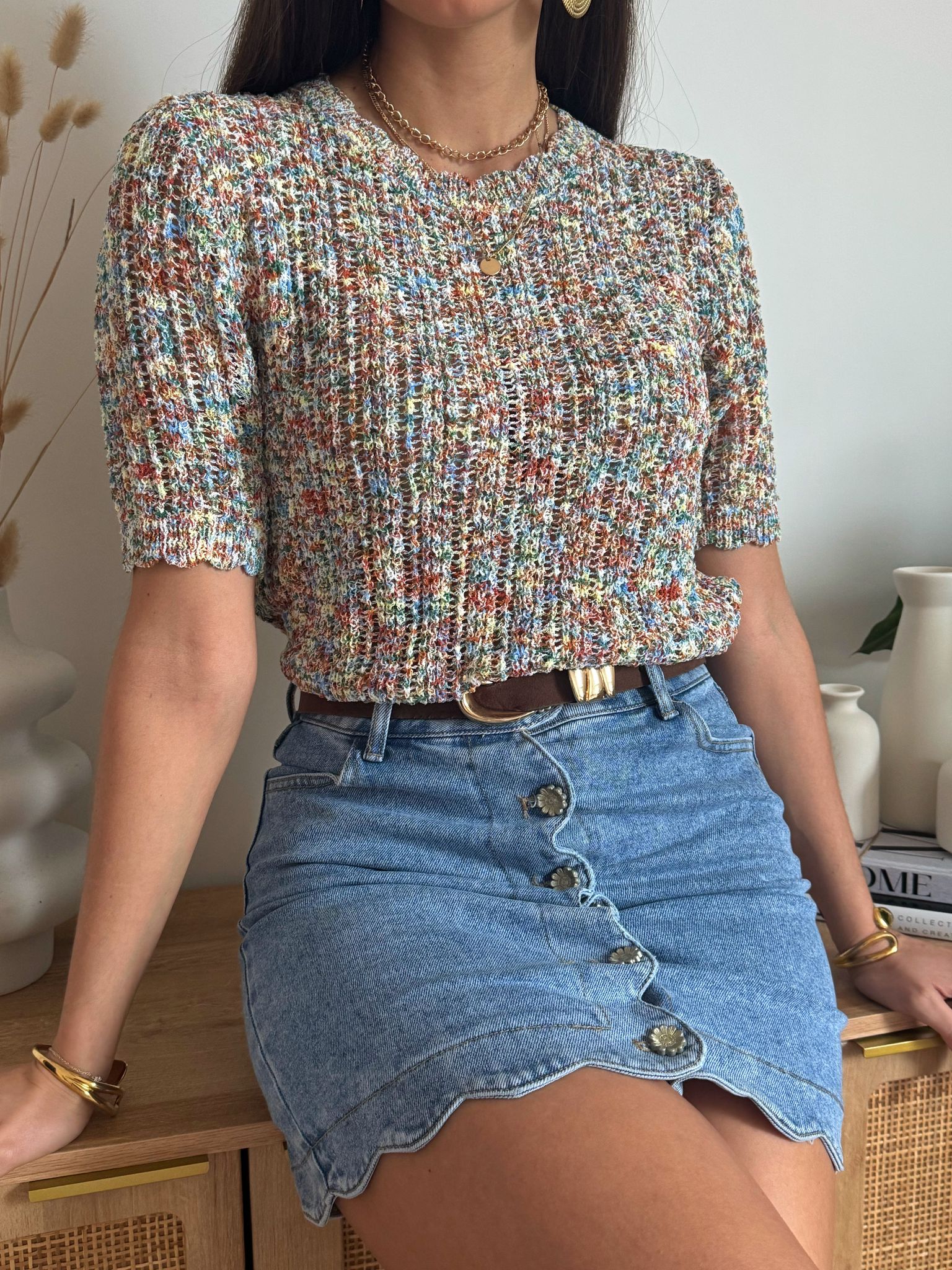 Maglia Melange Spring