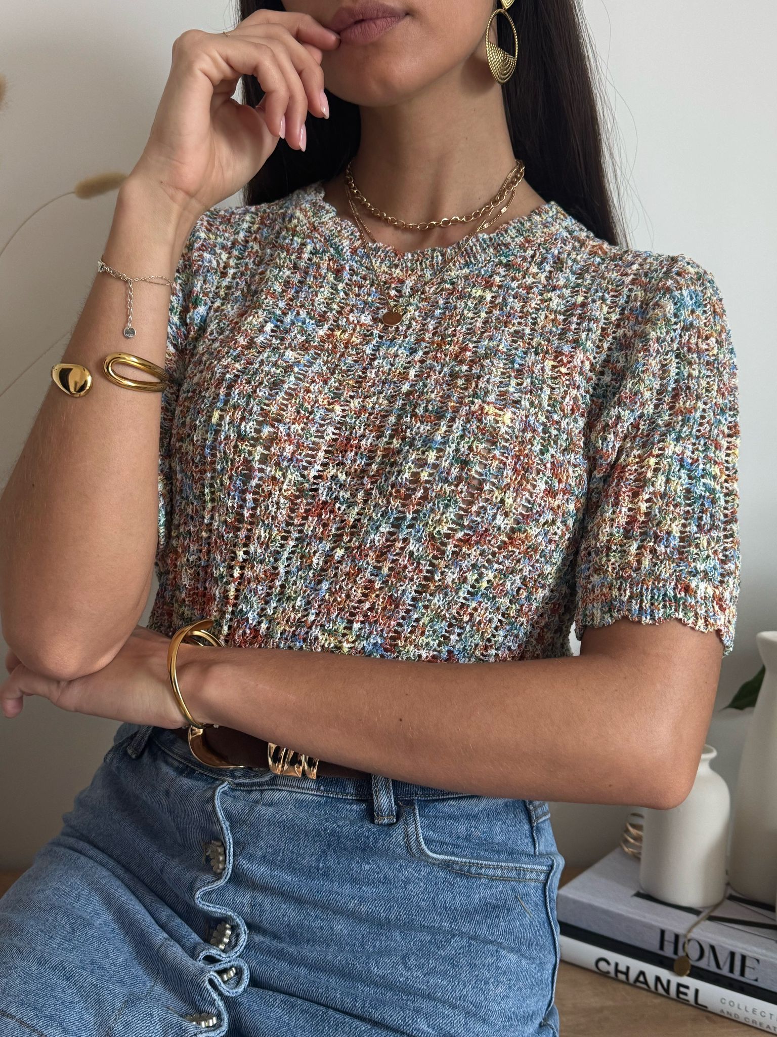 Maglia Melange Spring