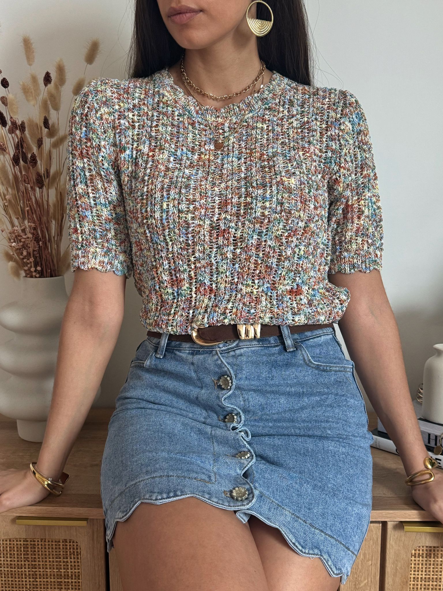 Maglia Melange Spring