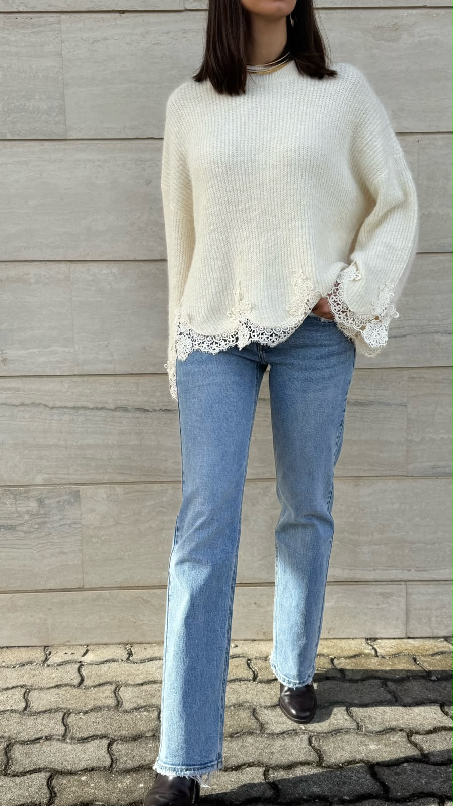 Pull Amaris - ecrù - vista 7
