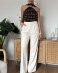 Pantalone Palazzo Beige