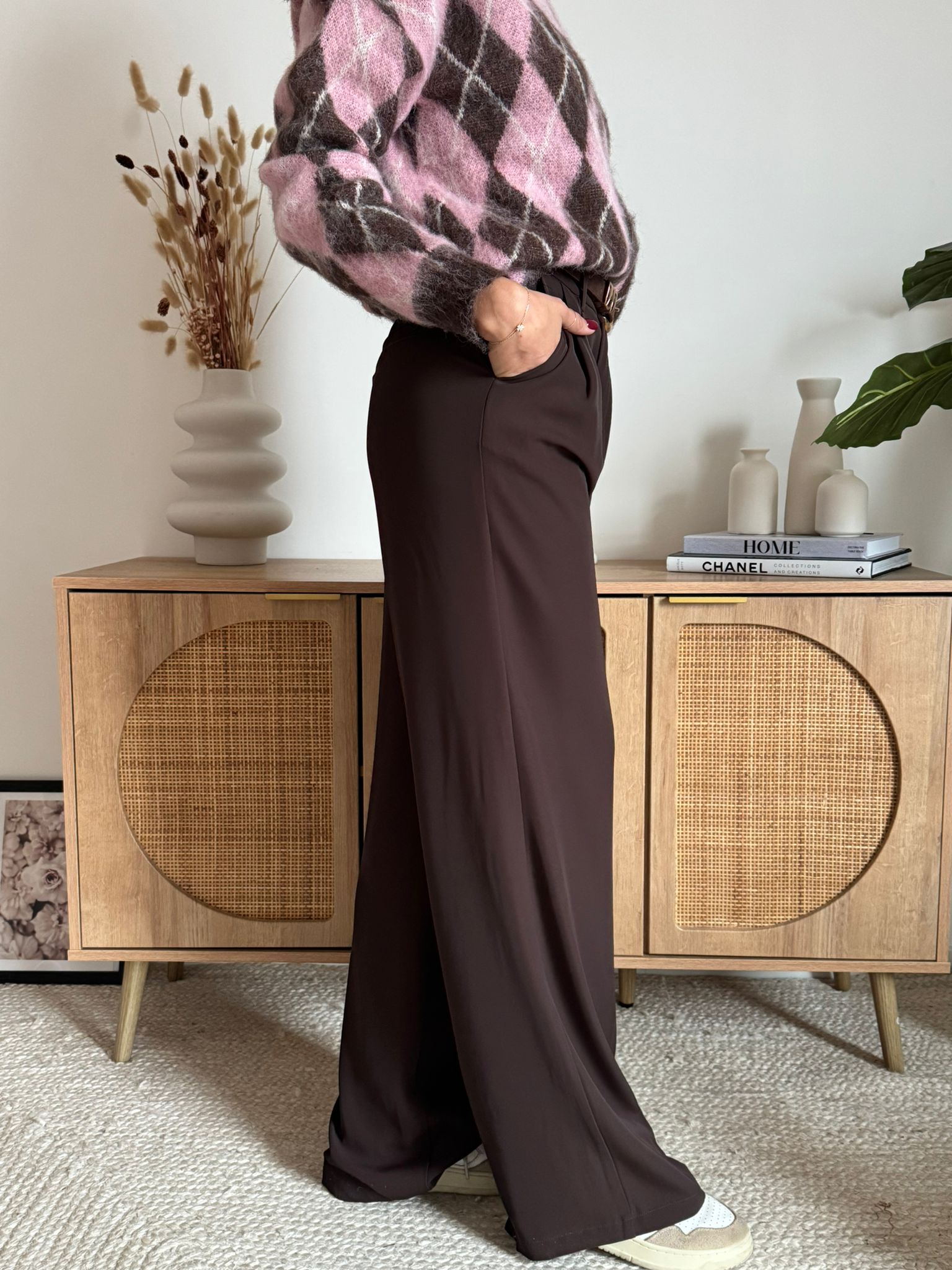 Pantalone Palazzo Marrone