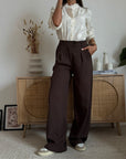 Pantalone Solea Brun
