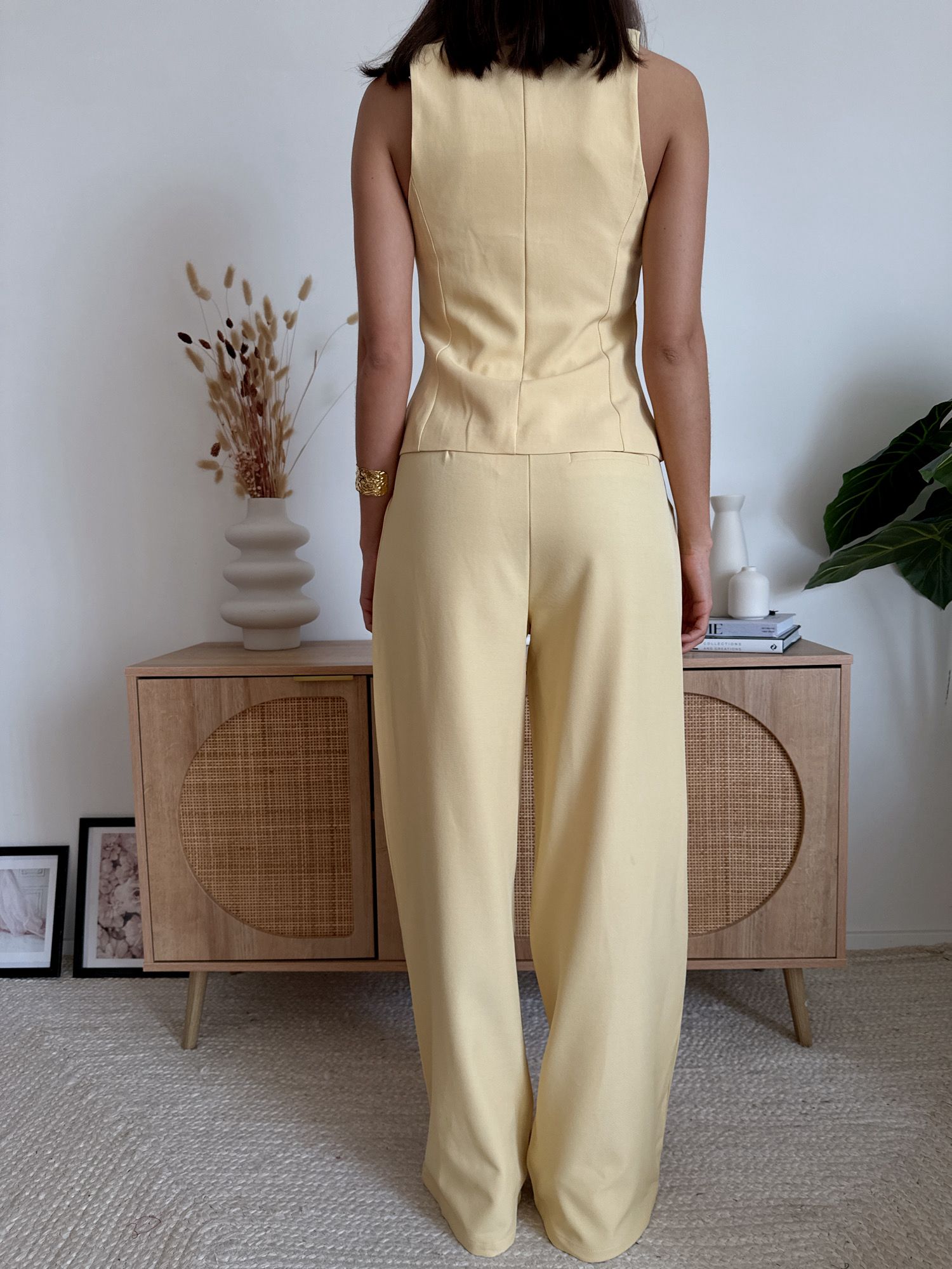 Pantalone Solea Giallo Pastello