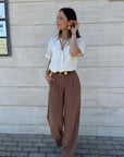 PANTALONE ZOE CACAO