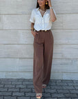 PANTALONE ZOE CACAO