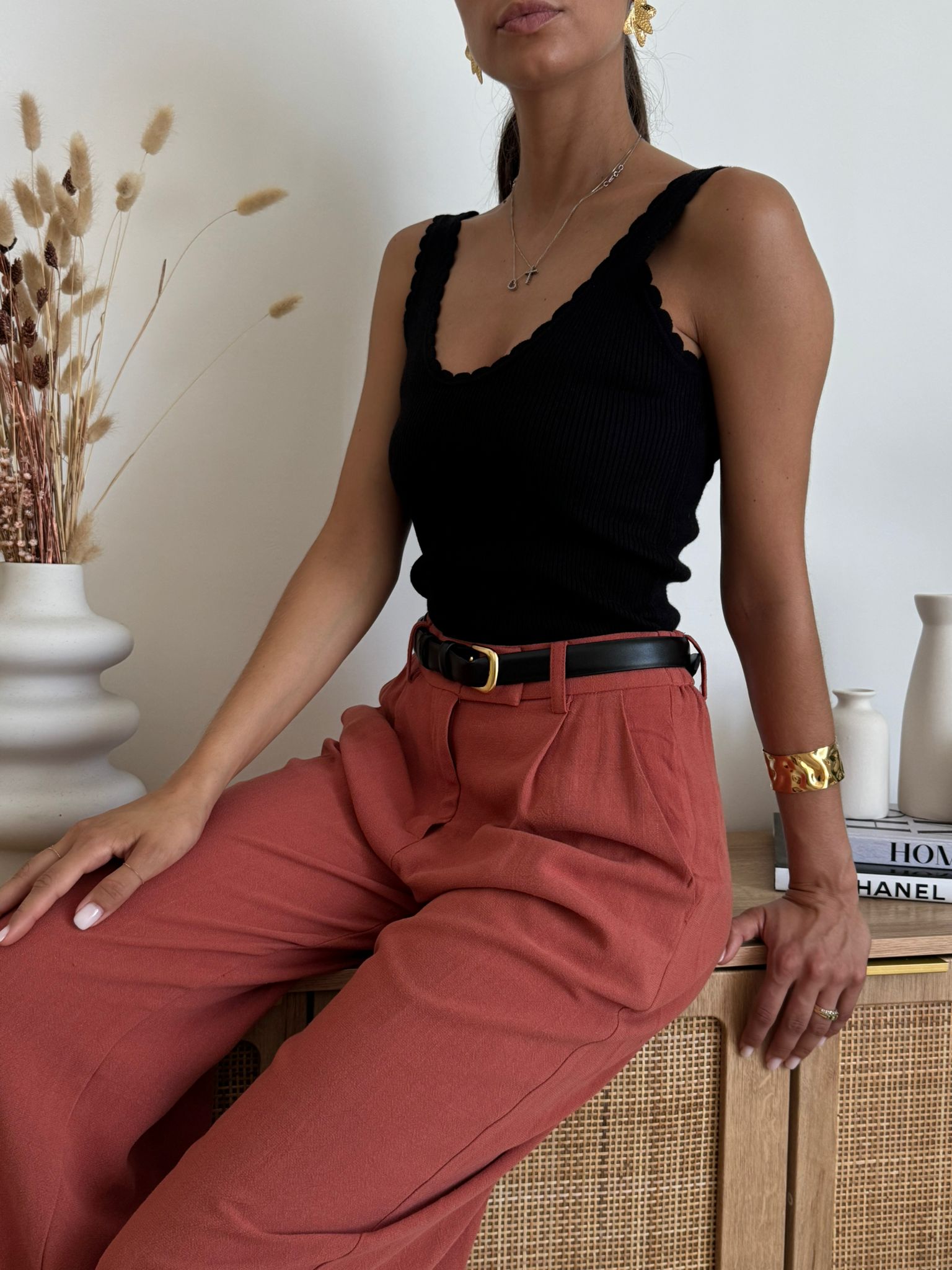 Pantalone Zoe Terracotta