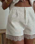 SHORTS MALIKA BEIGE CHIARO
