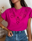T-SHIRT ARIEL MAGENTA