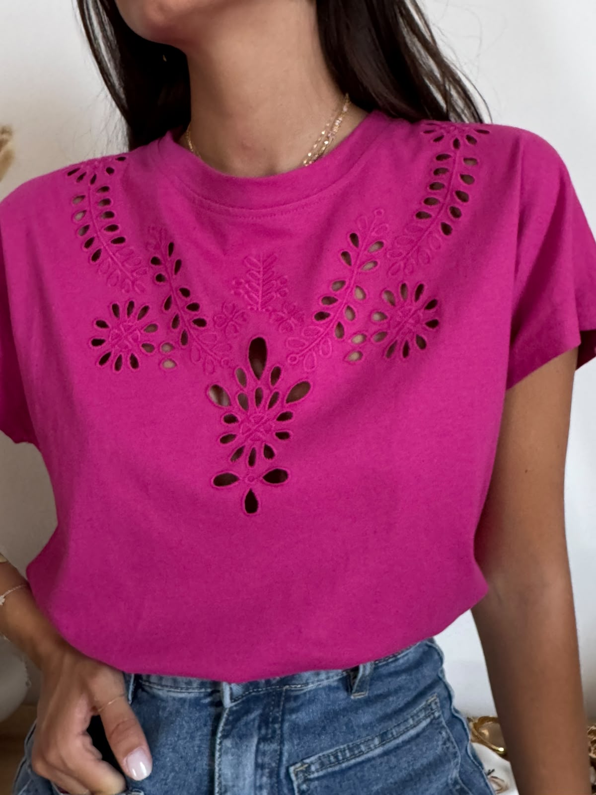 T-SHIRT ARIEL MAGENTA