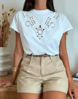 T-SHIRT ARIEL BIANCA