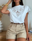 T-SHIRT ARIEL BIANCA