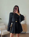 VESTITO ISABELLA NERO