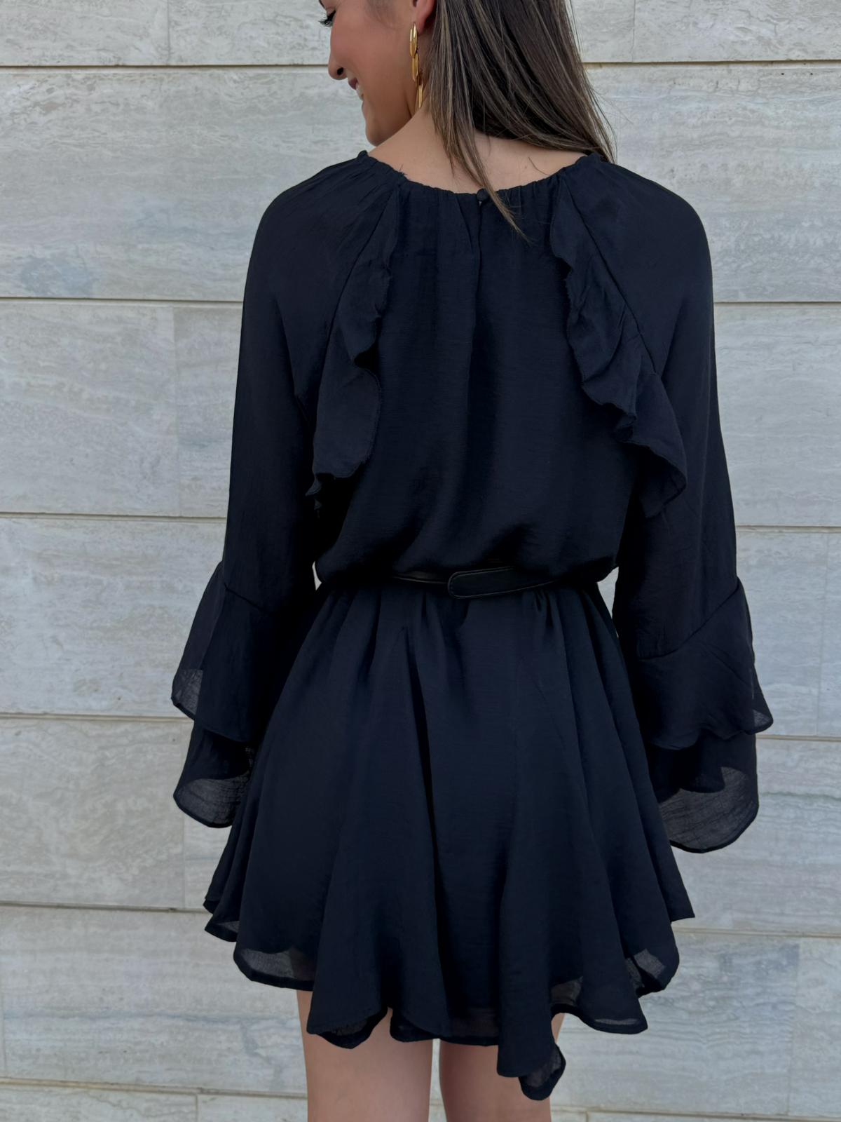 VESTITO ISABELLA NERO