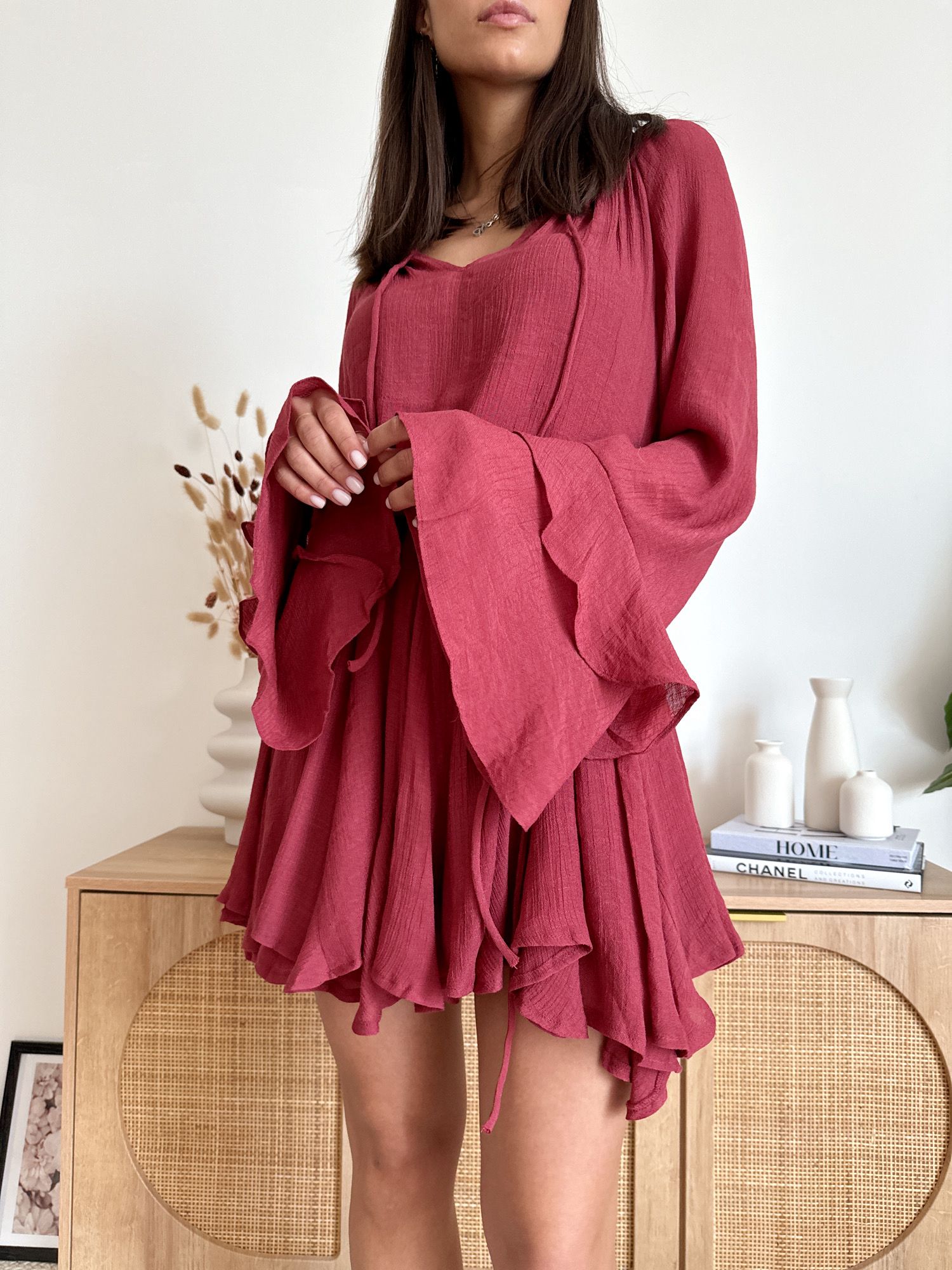Vestito Isabella Terracotta