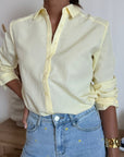 Camicia Karin Giallo Pastello