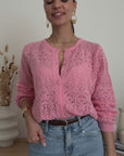 Cardigan Elodie rosa