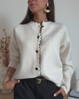 Cardigan Anaiis Ecrù * CAPO IN PRE ORDINE*