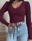 Maglia Marvy Bordeaux