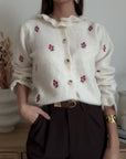 Cardigan Fluer de Laine